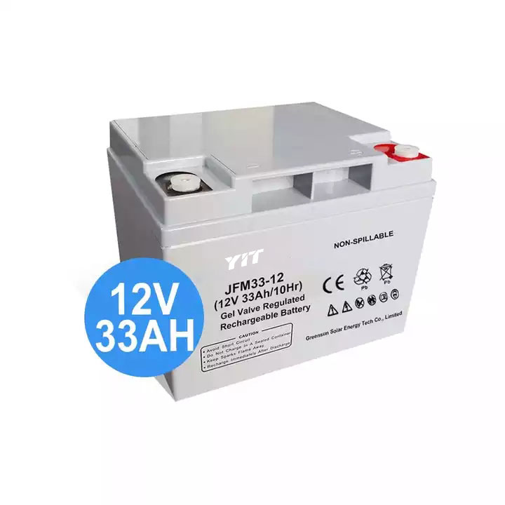 12V 33AH Lead Acid Battery Solar Battery AGM GEL Batteries 12Volt For Sale