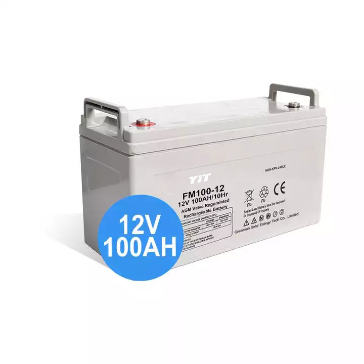 12v 100ah Lead Acid Batteries Solar Battery 12 Volt 100ah AGM GEL For Energy Storage