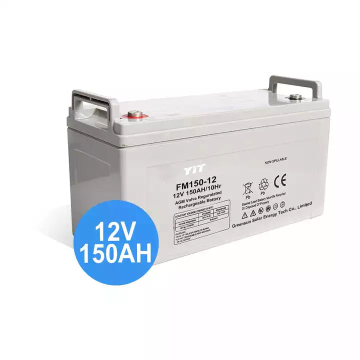 12v 150ah Solar Battery Lead Acid Batteries 12 Volt 150ah AGM GEL Storage Battery