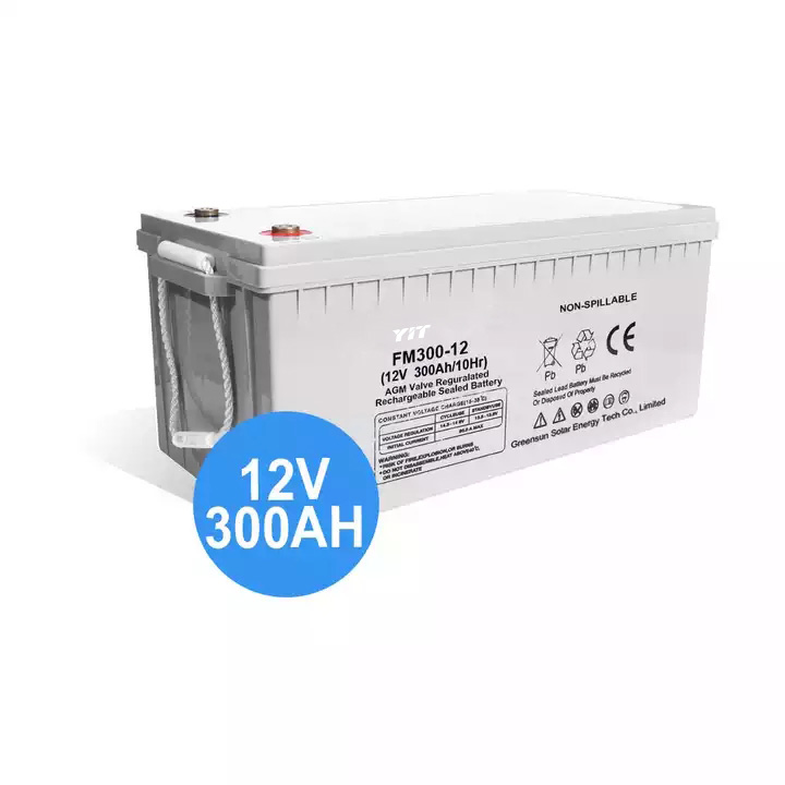  12v 300ah Lead Acid Batteries Storage Solar Battery 12 Volt 300ah AGM GEL For Home