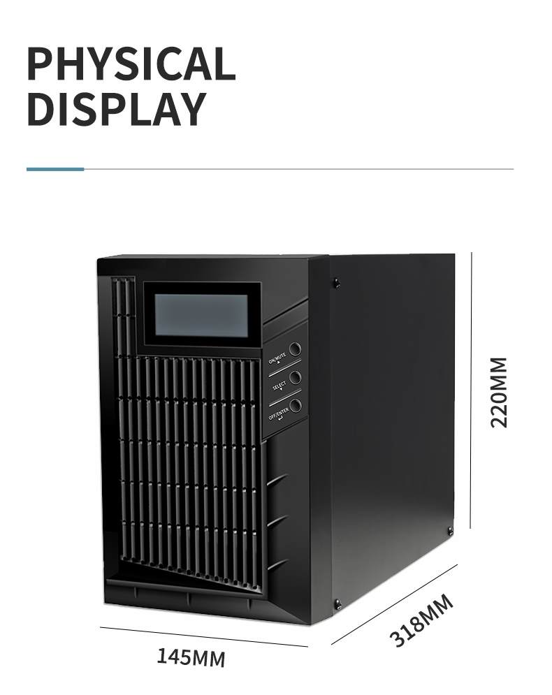 What are the differences between the DC panel and the UPS?