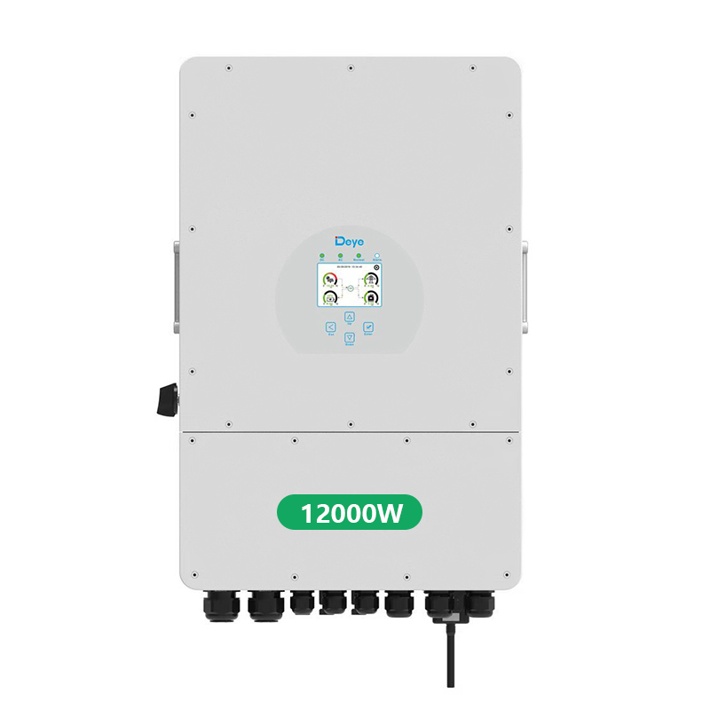 Deye Hybrid Inverter 12kw sun-12k-sg04lp3-eu 3 Phase Hybrid Solar PV Input Power 15600W PowerWall solar inverter